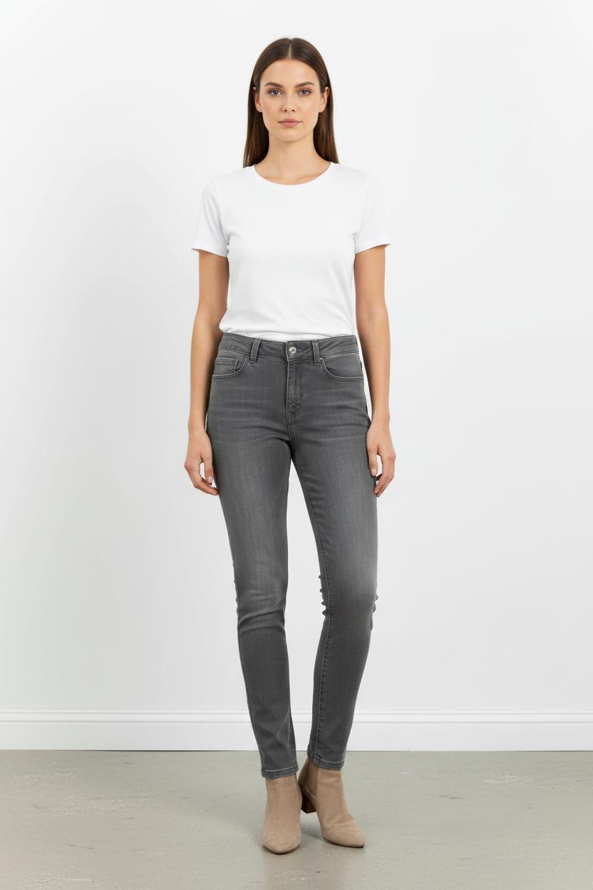 Jean Gris - Taille S/36 de la marque Maison 123 | PARAD102245 - Vendu par Paradigme - Image 1