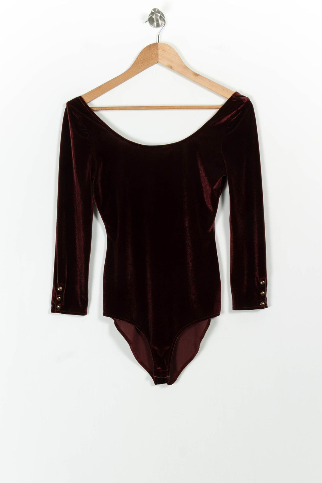 Body Bordeaux - Taille S/36 de la marque Sézane | PARAD102246 - Vendu par Paradigme - Image 2