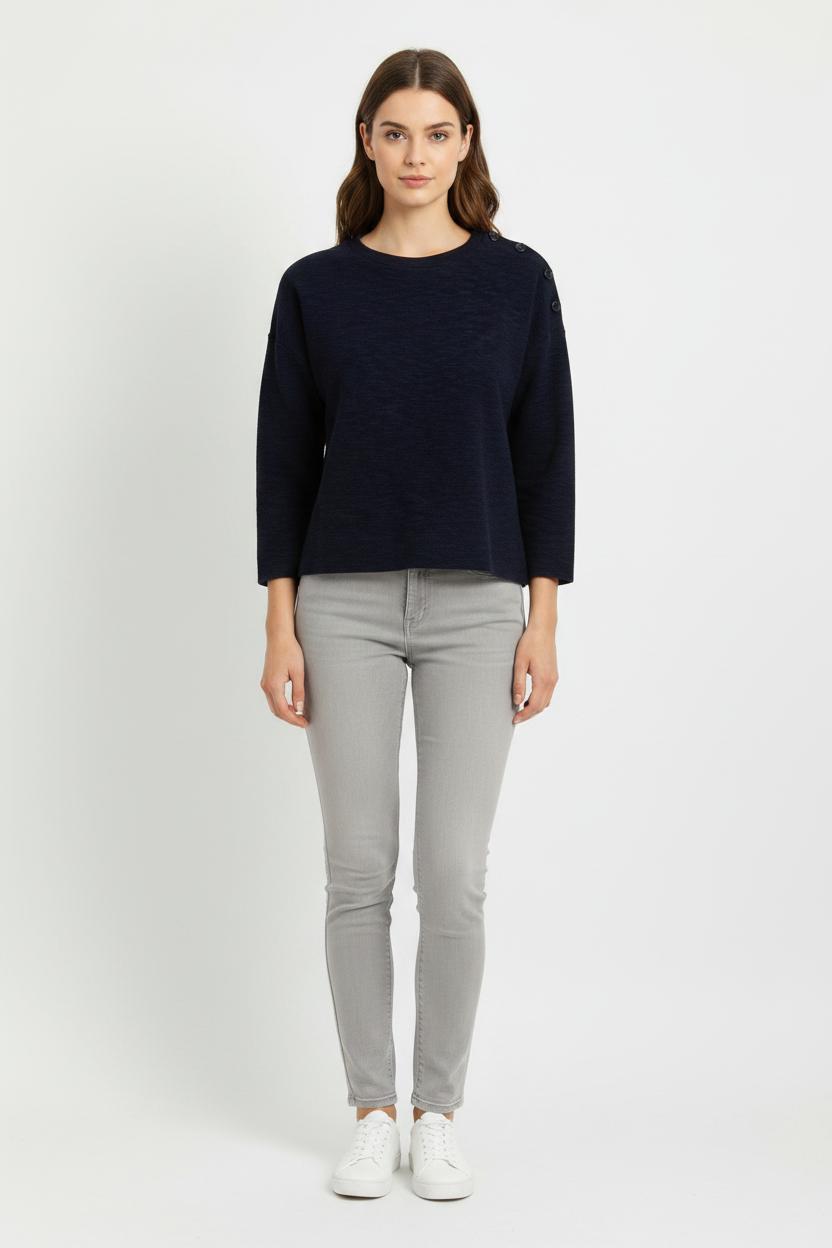 Sweatshirt Bleu - Taille S/36 de la marque Sessùn | PARAD102247 - Vendu par Paradigme - Image 1