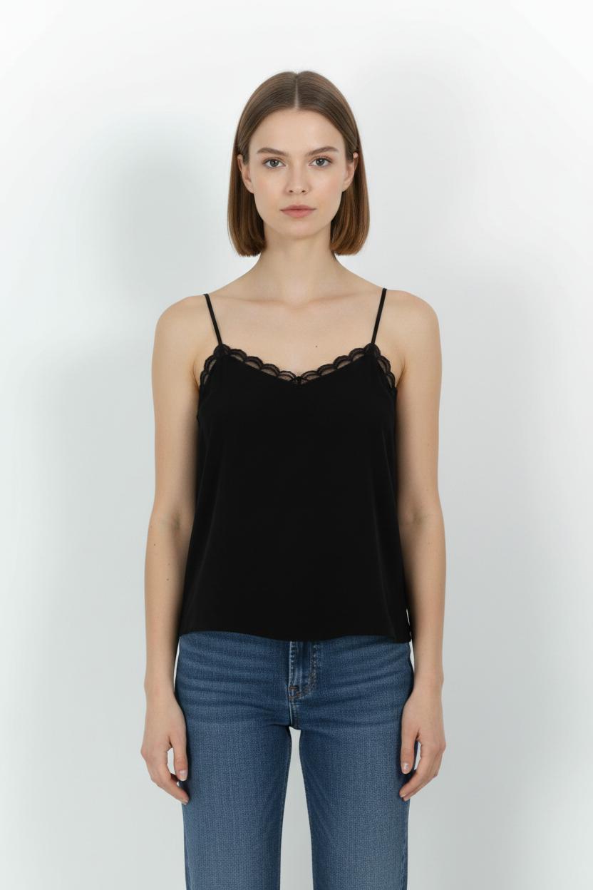 Caraco Noir - Taille S/36 de la marque Grace & Mila | PARAD102261 - Vendu par Paradigme - Image 1