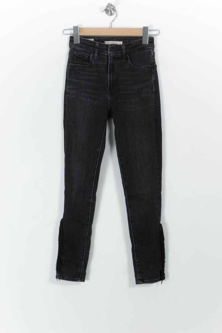 Jean Skinny Noir - Taille XS/34 de la marque Levi's | PARAD102263 - Vendu par Paradigme - Image 2