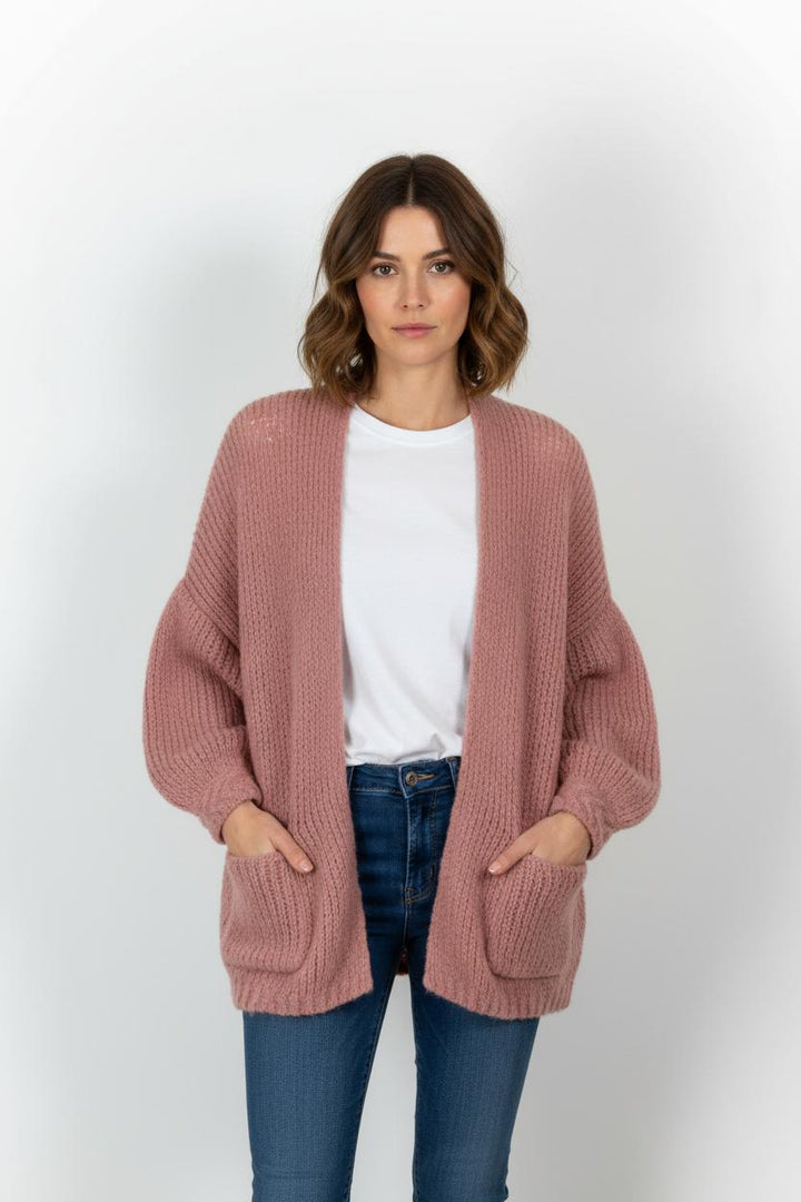 Cardigan Rose - Taille M/38 de la marque Grace & Mila | PARAD102267 - Vendu par Paradigme - Image 1