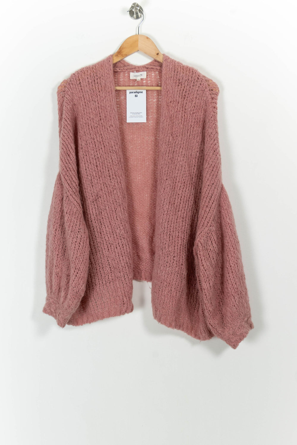 Cardigan Rose - Taille M/38 de la marque Grace & Mila | PARAD102267 - Vendu par Paradigme - Image 2