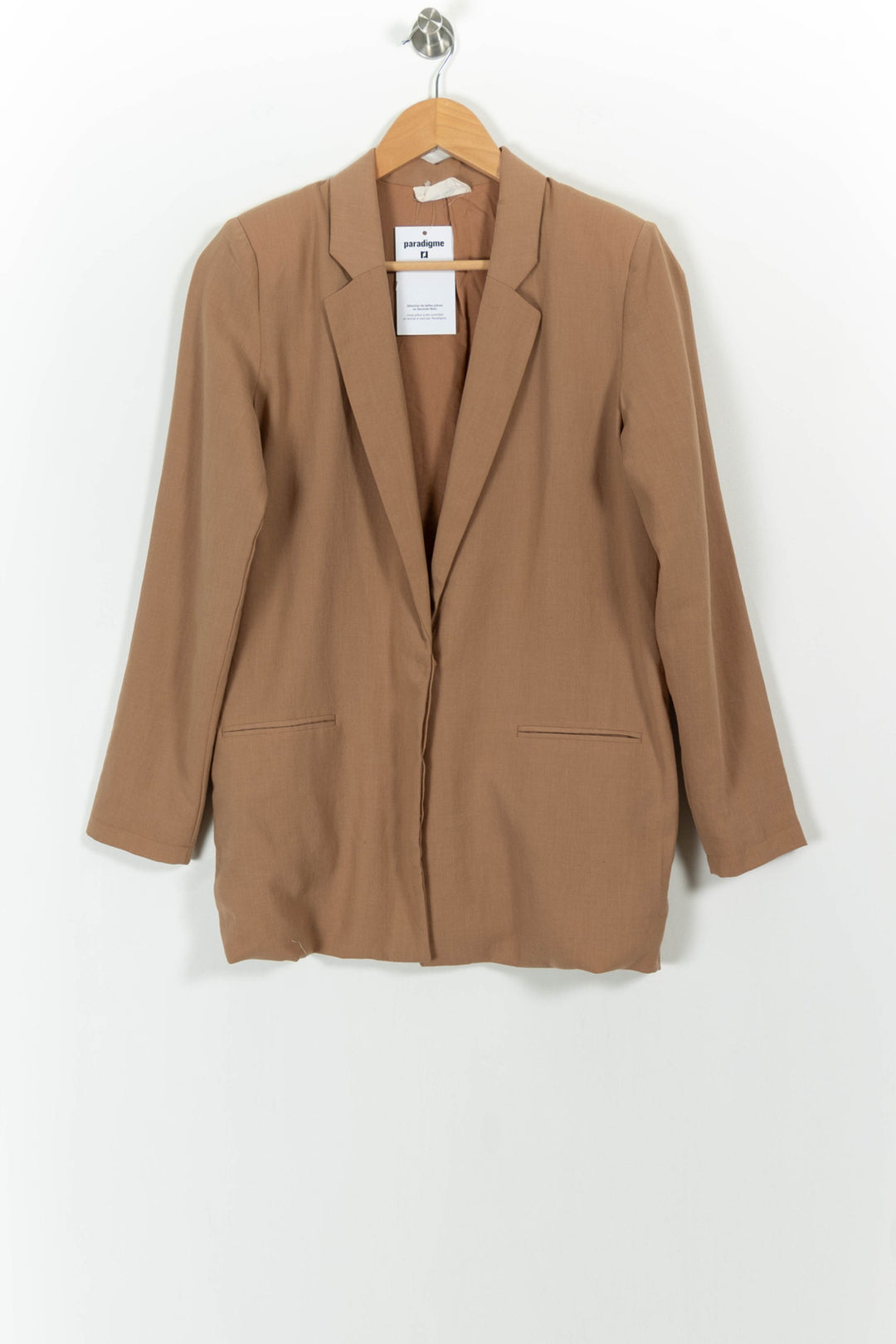 Blazer Beige - Taille S/36 de la marque American Vintage | PARAD102270 - Vendu par Paradigme - Image 2