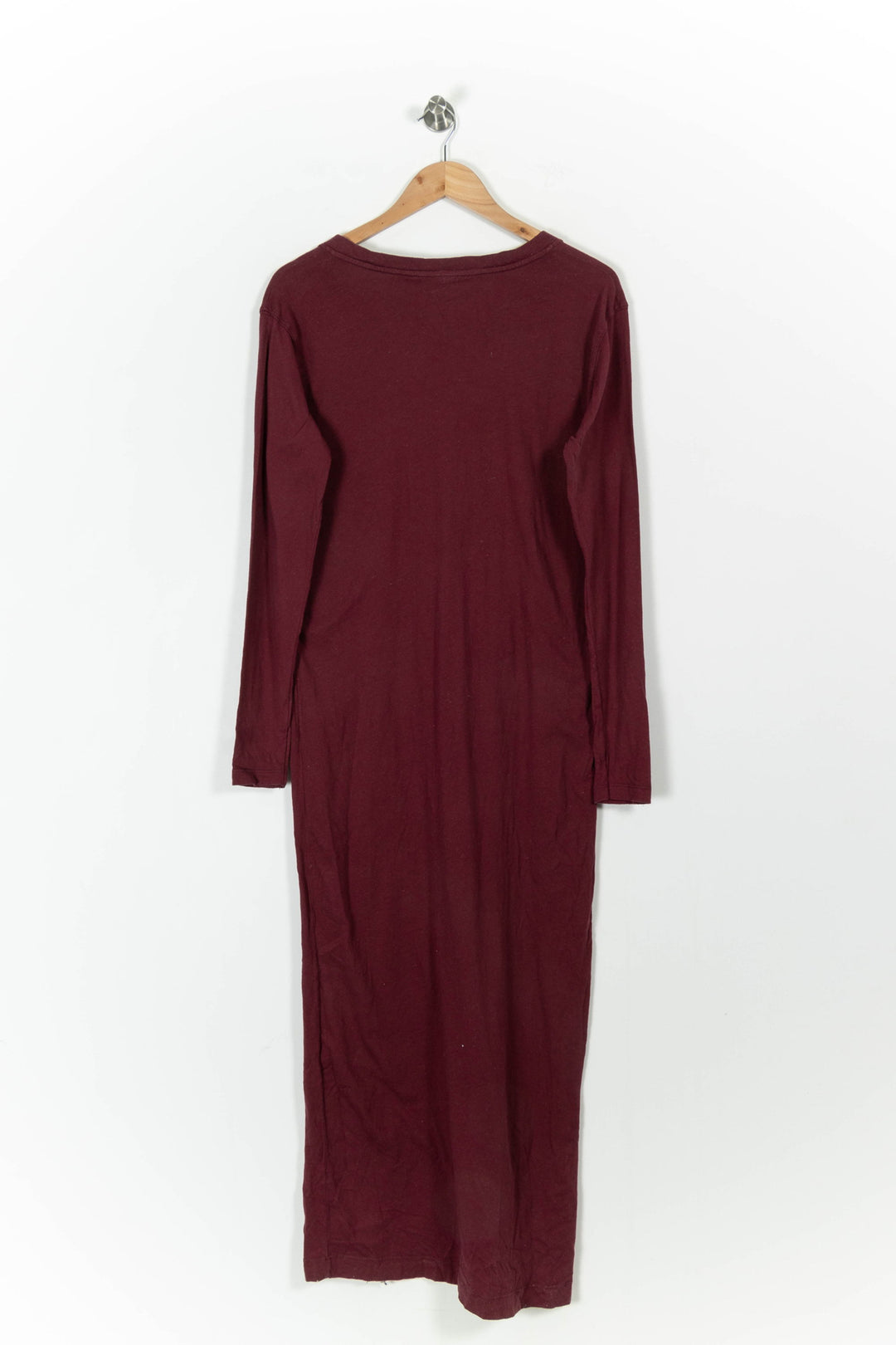 Robe Longue Bordeaux - Taille S/36 de la marque American Vintage | PARAD102274 - Vendu par Paradigme - Image 4
