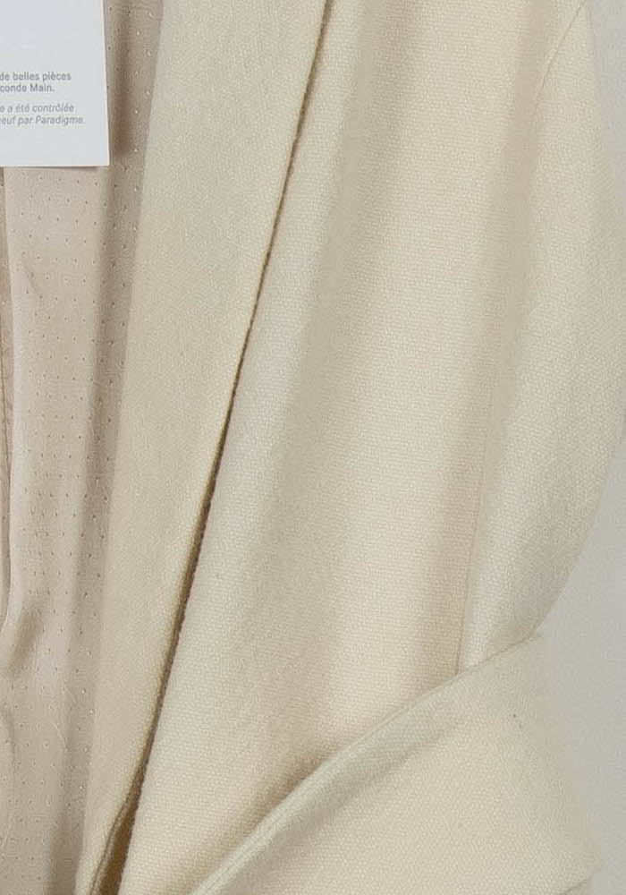 Gilet Sans Manches Blanc - Taille S/36 de la marque Sézane | PARAD102275 - Vendu par Paradigme - Image 3