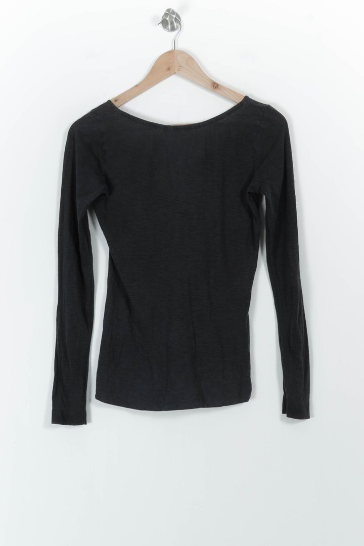 T-shirt Manches Longues Gris - Taille S/36 de la marque Comptoir des Cotonniers | PARAD102279 - Vendu par Paradigme - Image 4