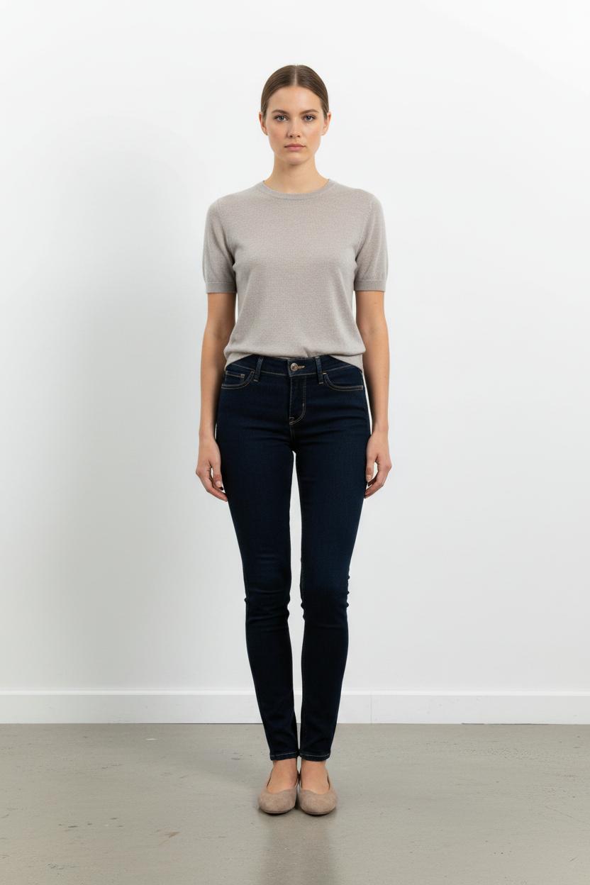 Jean Skinny Bleu - Taille S/36 de la marque Levi's | PARAD102282 - Vendu par Paradigme - Image 1