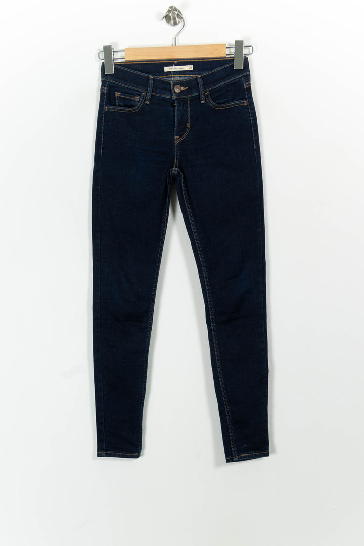 Jean Skinny Bleu - Taille S/36 de la marque Levi's | PARAD102282 - Vendu par Paradigme - Image 2