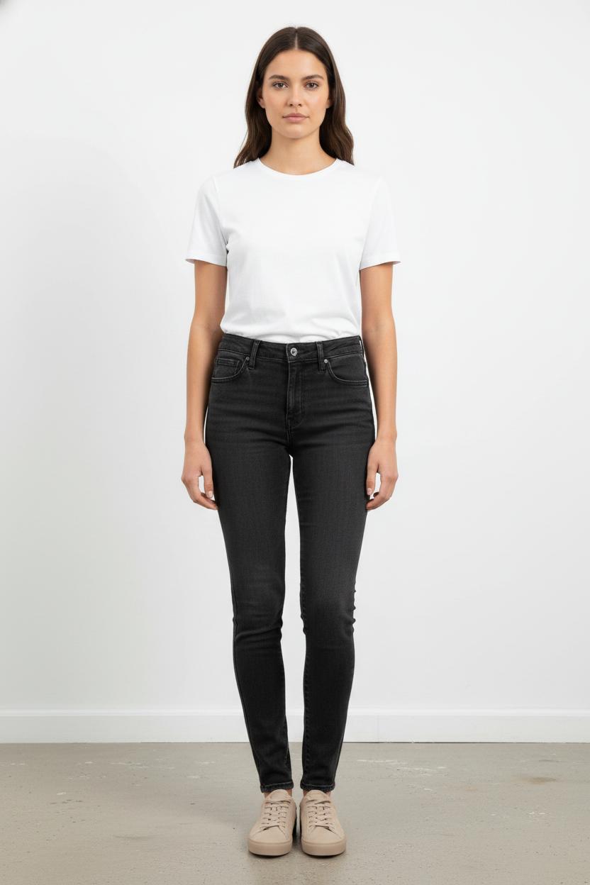 Jean Skinny Gris - Taille S/36 de la marque Levi's | PARAD102283 - Vendu par Paradigme - Image 1