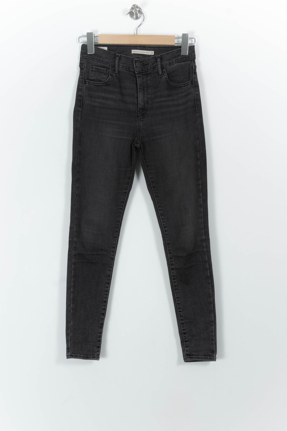 Jean Skinny Gris - Taille S/36 de la marque Levi's | PARAD102283 - Vendu par Paradigme - Image 2