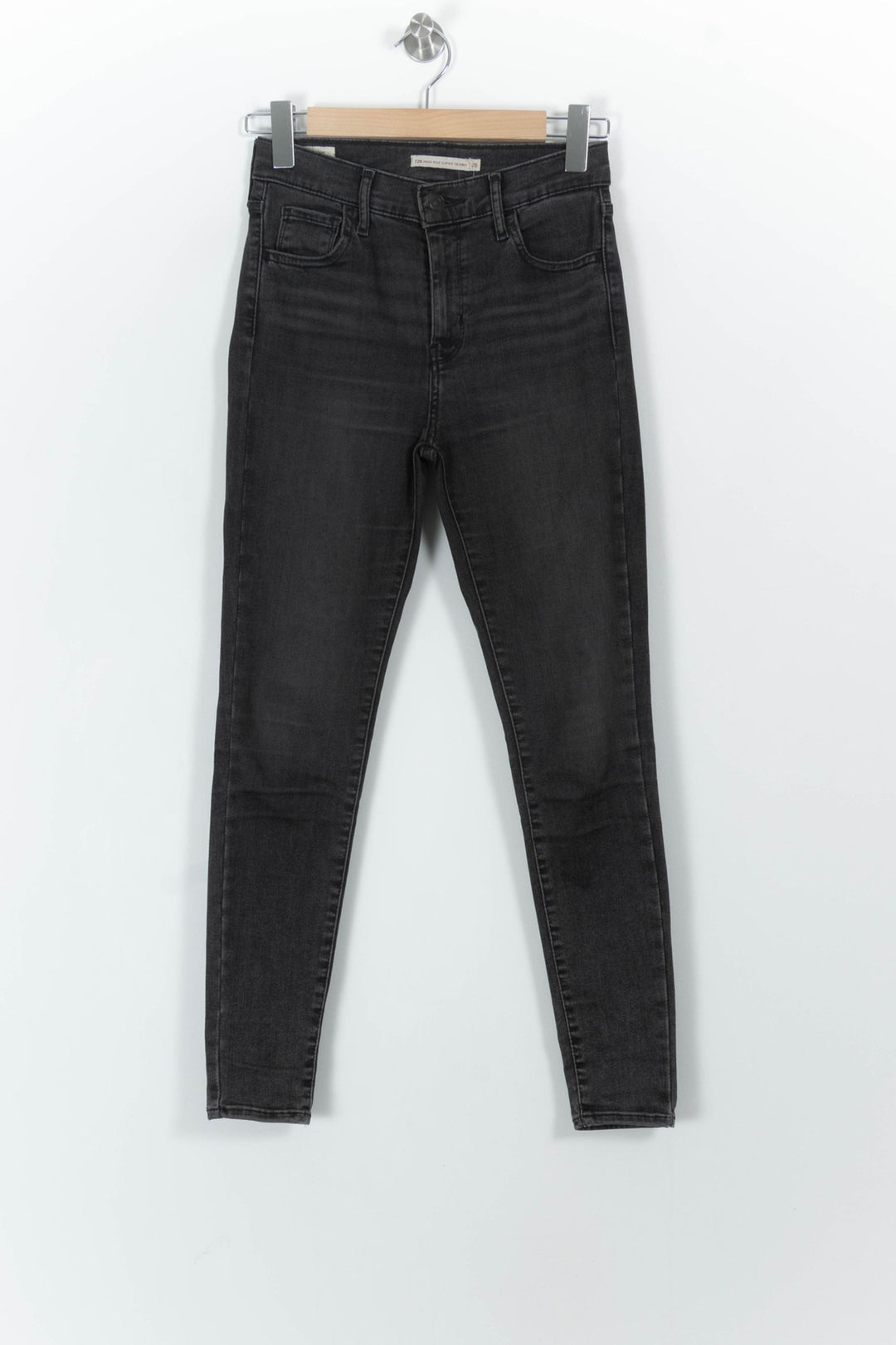 Jean Skinny Gris - Taille S/36 de la marque Levi's | PARAD102283 - Vendu par Paradigme - Image 2