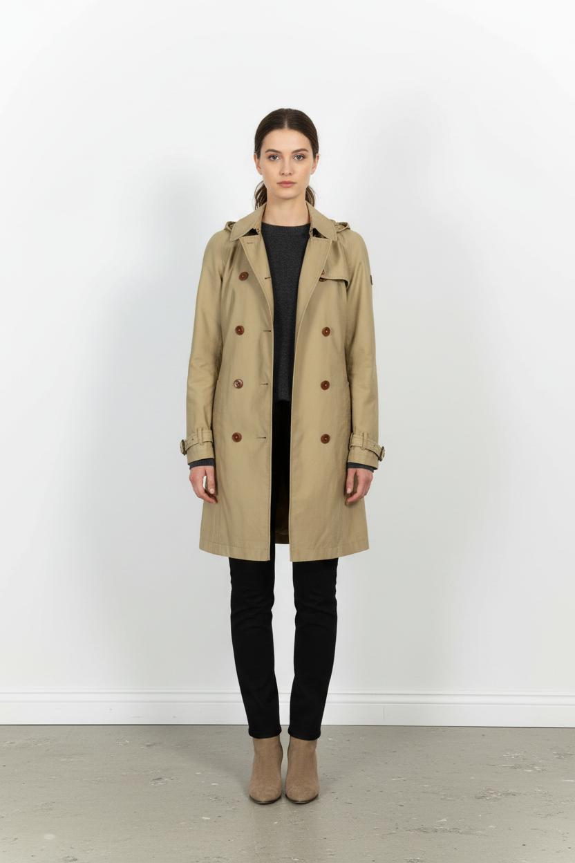 Trench Beige - Taille S/36 de la marque Aigle | PARAD102287 - Vendu par Paradigme - Image 1