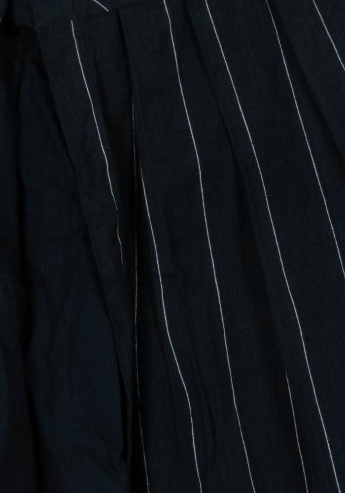 Jupe Courte Bleue à Rayures Blanches - Taille S/36 de la marque Sud express | PARAD102295 - Vendu par Paradigme - Image 3