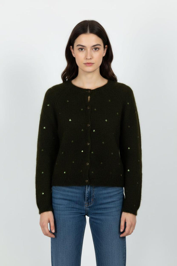 Cardigan Vert - Taille S/36 de la marque Des petits hauts | PARAD102304 - Vendu par Paradigme - Image 1