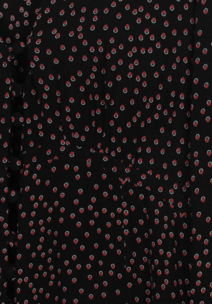 Robe Longue Noire et Rose - Taille XXL/44 de la marque ZAPA | PARAD102306 - Vendu par Paradigme - Image 3