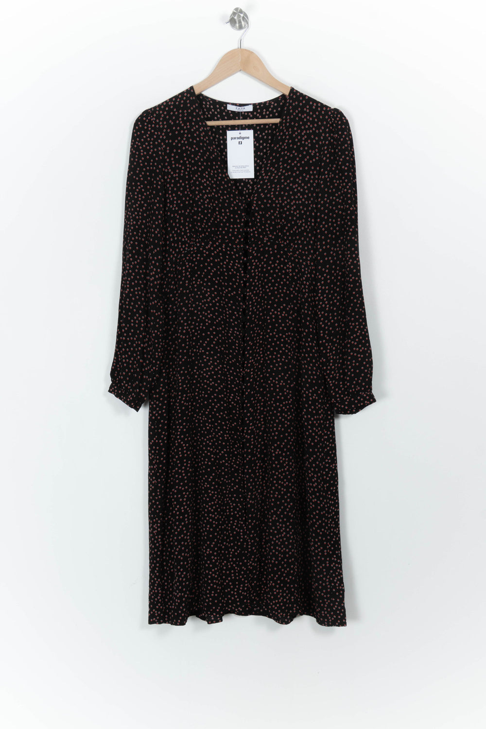 Robe Longue Noire et Rose - Taille XXL/44 de la marque ZAPA | PARAD102306 - Vendu par Paradigme - Image 2