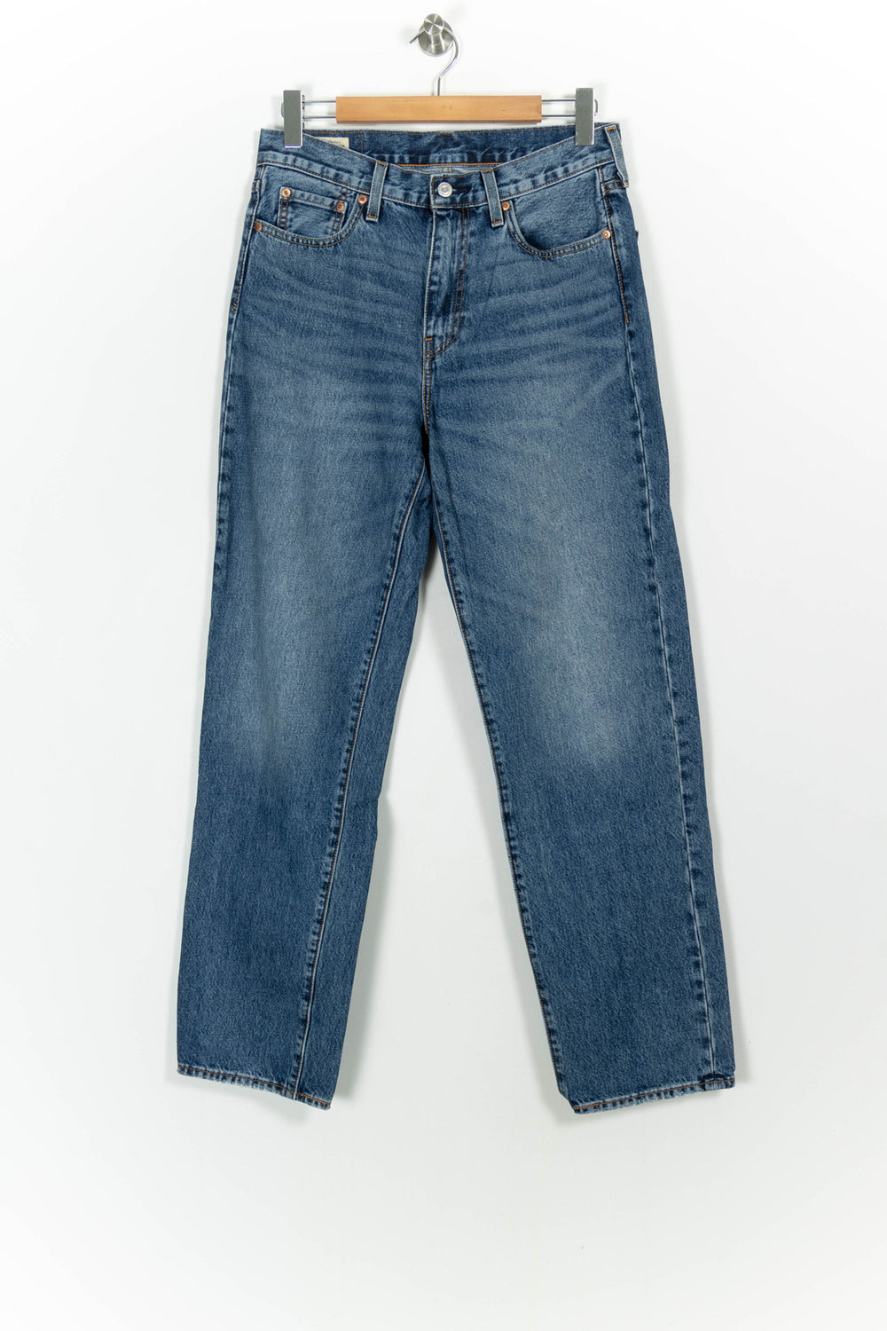 Jean Droit Bleu - Taille L/40 de la marque Levi's | PARAD102309 - Vendu par Paradigme - Image 2