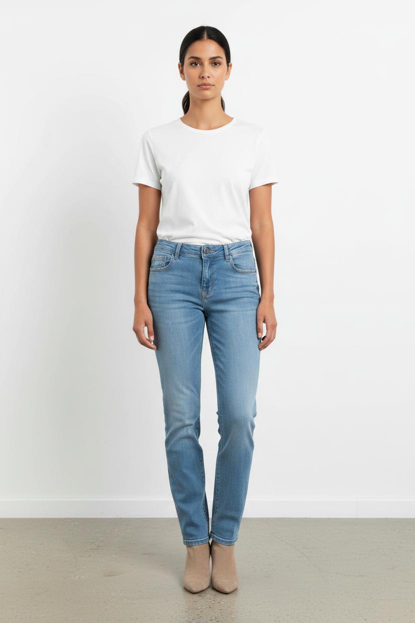 Jean Skinny Bleu - Taille XS/34 de la marque IKKS | PARAD102320 - Vendu par Paradigme - Image 1