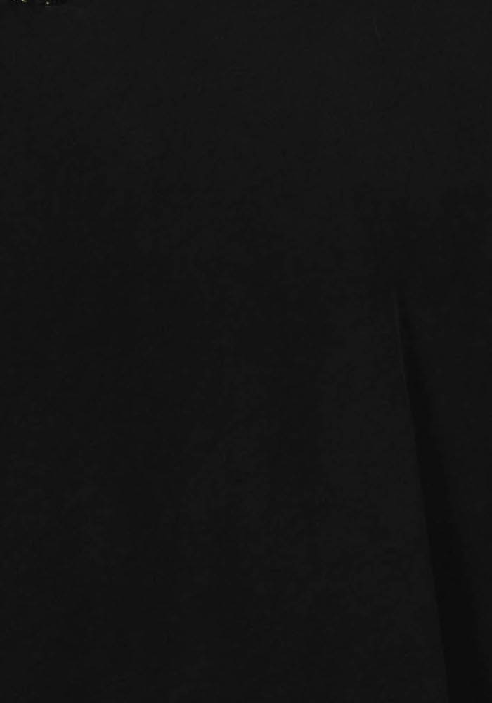 Blouse Noire - Taille XS/34 de la marque La Fée Maraboutée | PARAD102329 - Vendu par Paradigme - Image 3