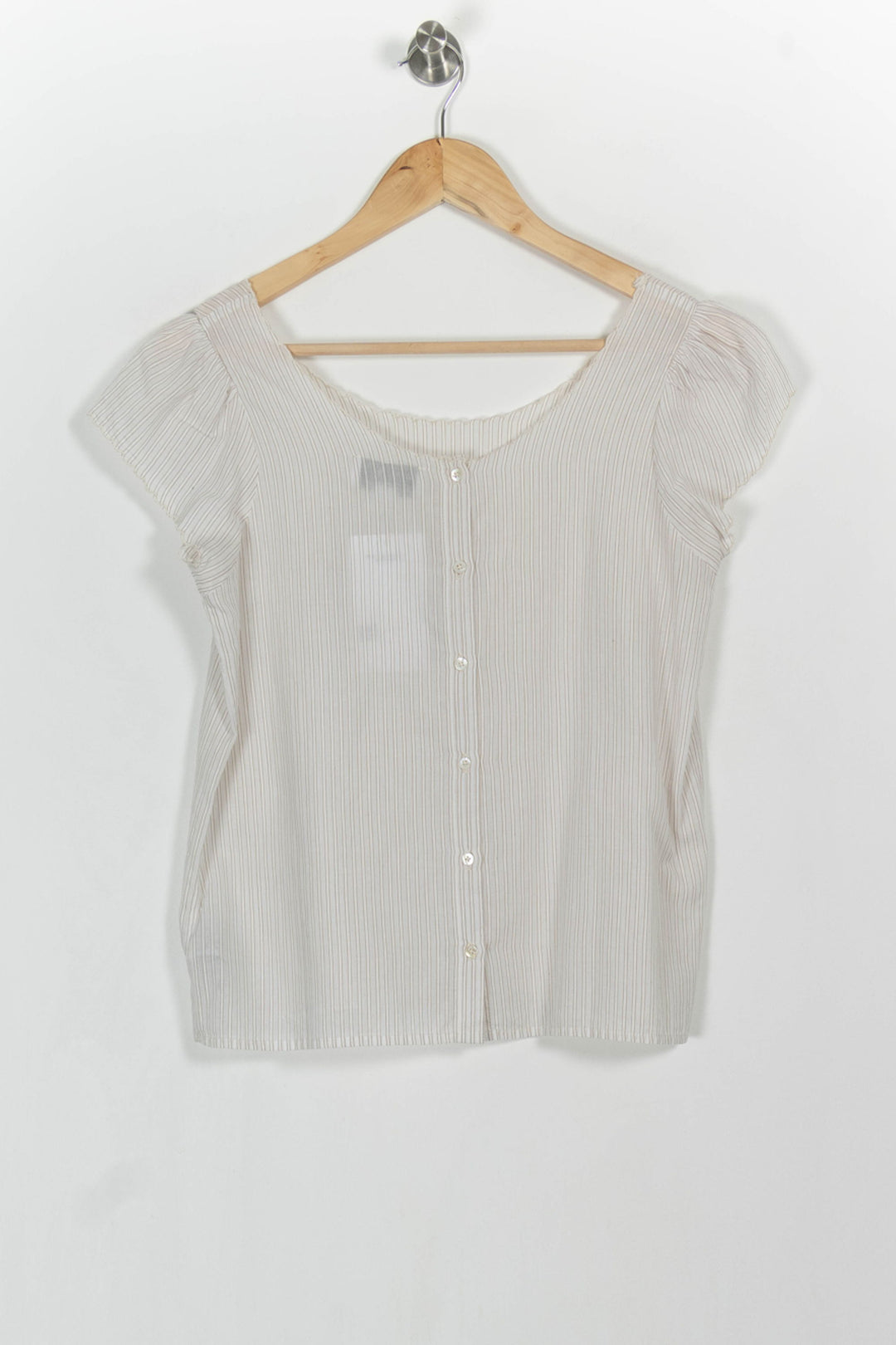 Blouse Beige - Taille S/36 de la marque Emile & Ida | PARAD102332 - Vendu par Paradigme - Image 4