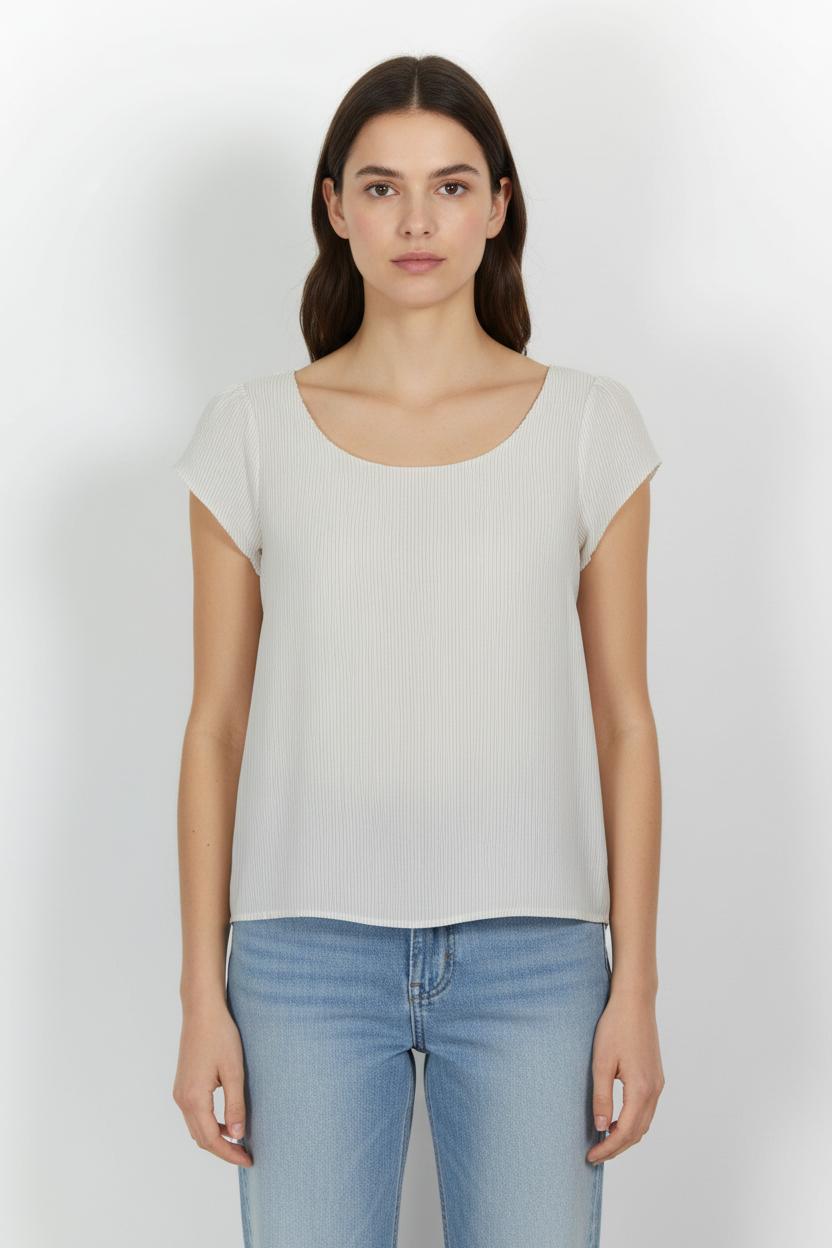 Blouse Beige - Taille S/36 de la marque Emile & Ida | PARAD102332 - Vendu par Paradigme - Image 1