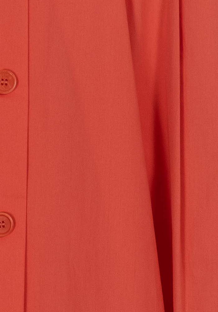 Jupe Midi Rouge et Corail - Taille XS/34 de la marque Tara Jarmon | PARAD102336 - Vendu par Paradigme - Image 3