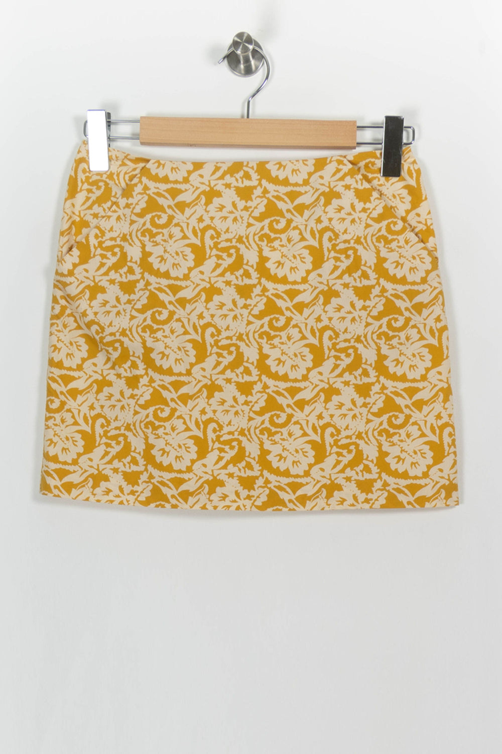 Jupe Courte Jaune et Blanche - Taille XS/34 de la marque Soeur | PARAD102338 - Vendu par Paradigme - Image 2