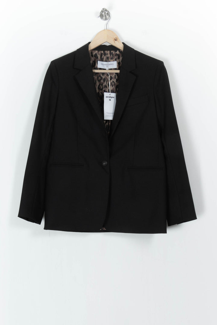 Veste Noire - Taille S/36 de la marque Gerard Darel | PARAD102344 - Vendu par Paradigme - Image 2