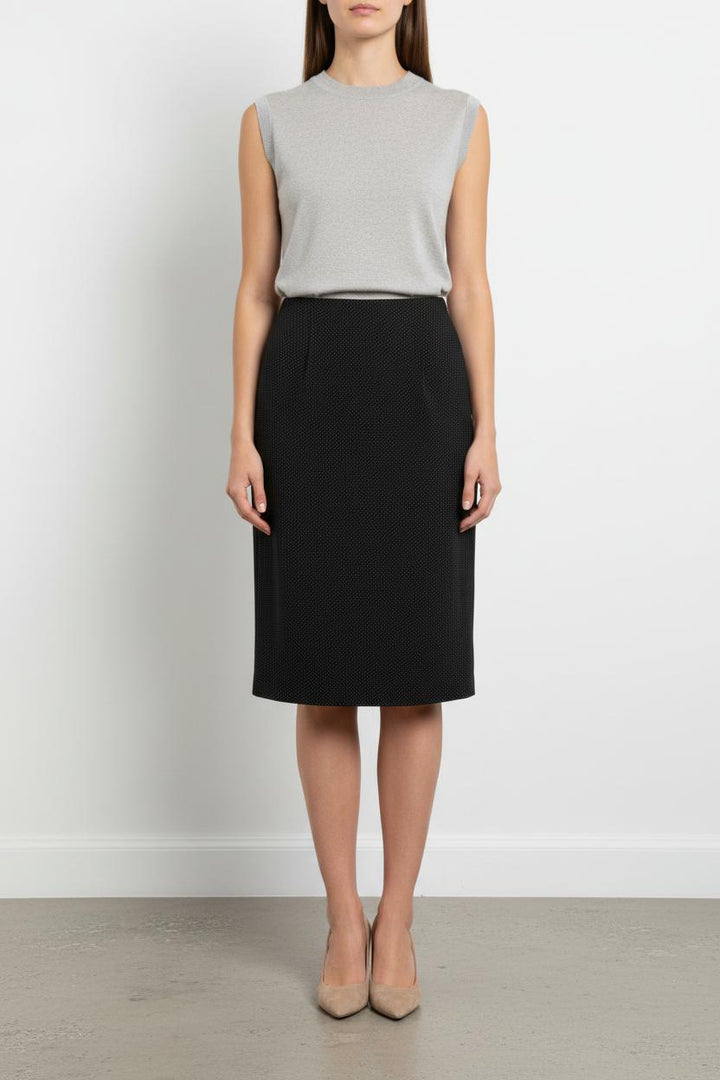 Jupe Crayon Noire - Taille M/38 de la marque Agnès b. | PARAD102345 - Vendu par Paradigme - Image 1