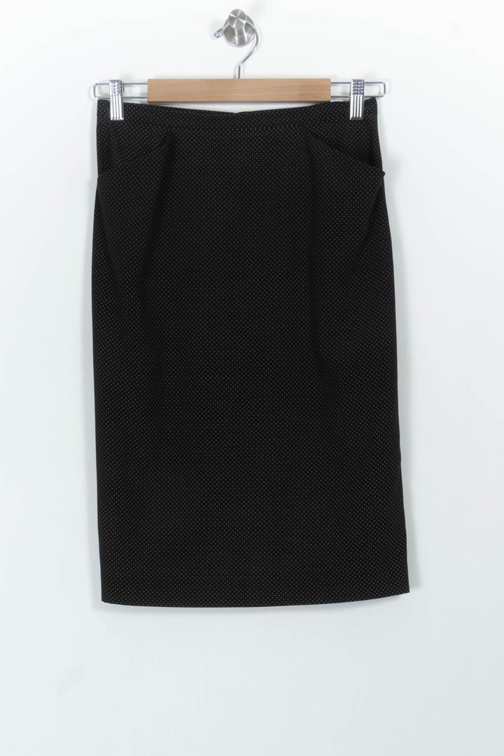 Jupe Crayon Noire - Taille M/38 de la marque Agnès b. | PARAD102345 - Vendu par Paradigme - Image 2