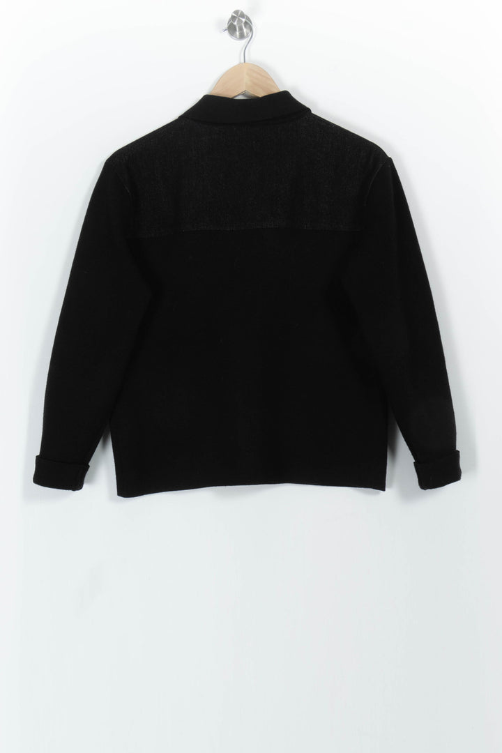 Veste Noire - Taille S/36 de la marque Maison 123 | PARAD102350 - Vendu par Paradigme - Image 4