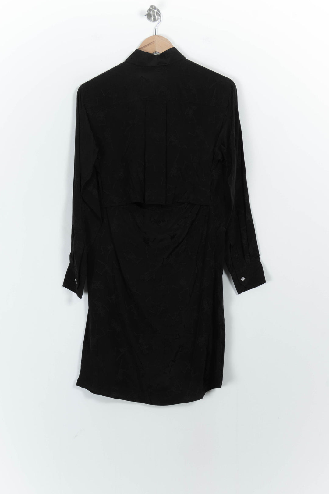 Robe Chemise Noire - Taille XS/34 de la marque Zadig&Voltaire | PARAD102351 - Vendu par Paradigme - Image 4