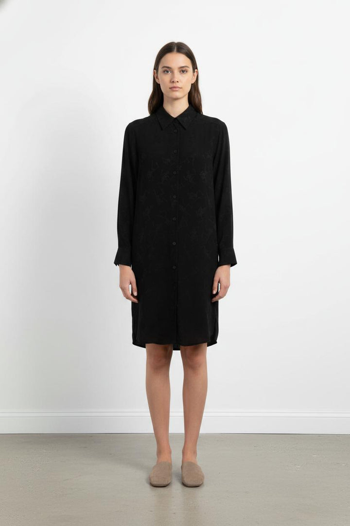 Robe Chemise Noire - Taille XS/34 de la marque Zadig&Voltaire | PARAD102351 - Vendu par Paradigme - Image 1