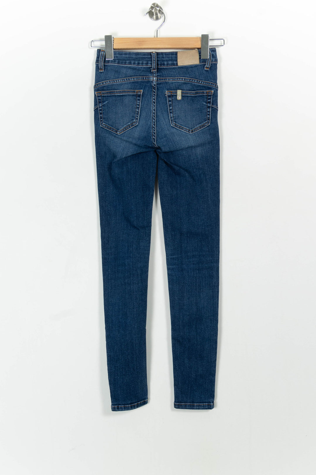 Jean Skinny Bleu - Taille XS/34 de la marque Liu Jo | PARAD102354 - Vendu par Paradigme - Image 4