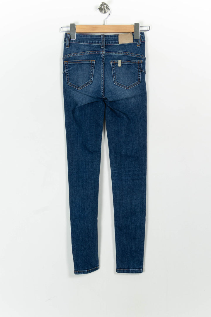 Jean Skinny Bleu - Taille XS/34 de la marque Liu Jo | PARAD102354 - Vendu par Paradigme - Image 4