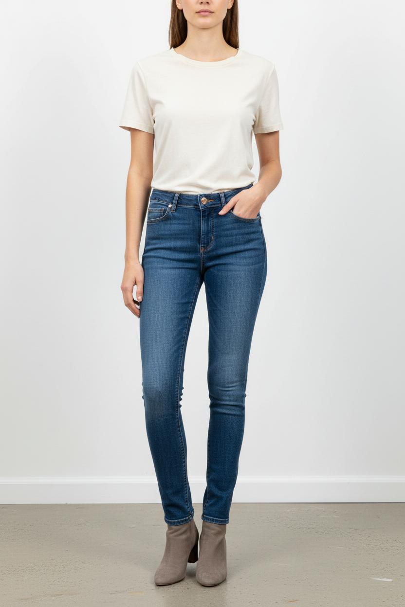 Jean Skinny Bleu - Taille XS/34 de la marque Liu Jo | PARAD102354 - Vendu par Paradigme - Image 1