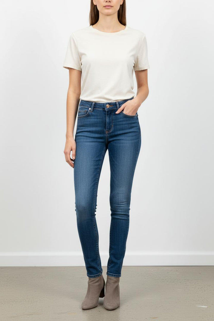 Jean Skinny Bleu - Taille XS/34 de la marque Liu Jo | PARAD102354 - Vendu par Paradigme - Image 1
