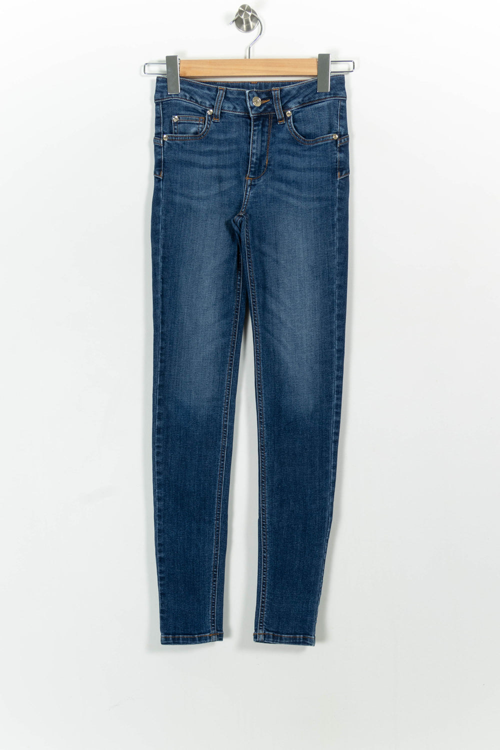 Jean Skinny Bleu - Taille XS/34 de la marque Liu Jo | PARAD102354 - Vendu par Paradigme - Image 2