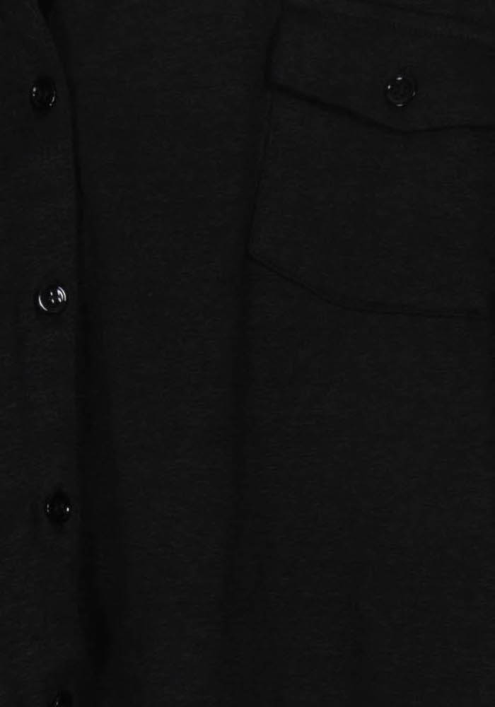 Chemise Noire - Taille M/38 de la marque Majestic Filatures | PARAD102355 - Vendu par Paradigme - Image 3