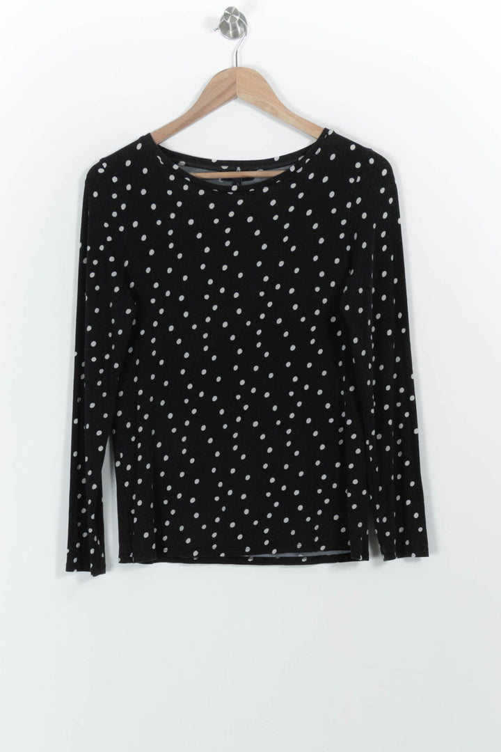 Tee-shirt Noir et Blanc - Taille S/36 de la marque Caroll | PARAD102358 - Vendu par Paradigme - Image 2