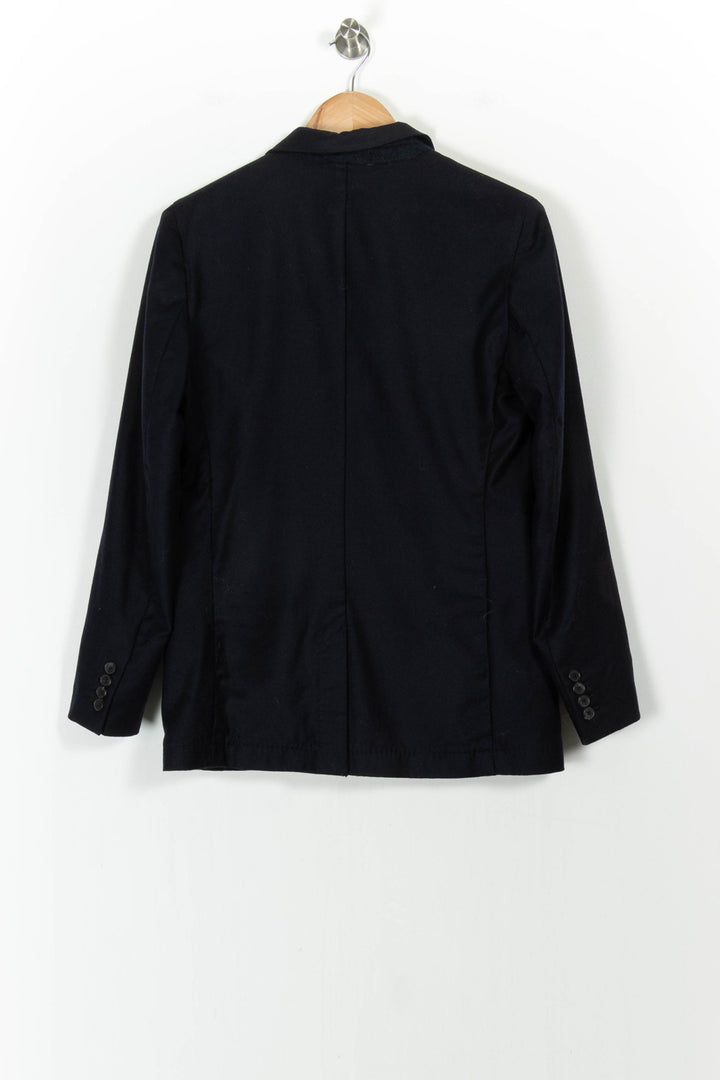 Veste de tailleur Bleue - Taille M/38 de la marque The Kooples | PARAD102363 - Vendu par Paradigme - Image 4