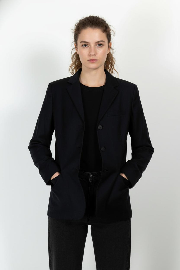 Veste de tailleur Bleue - Taille M/38 de la marque The Kooples | PARAD102363 - Vendu par Paradigme - Image 1