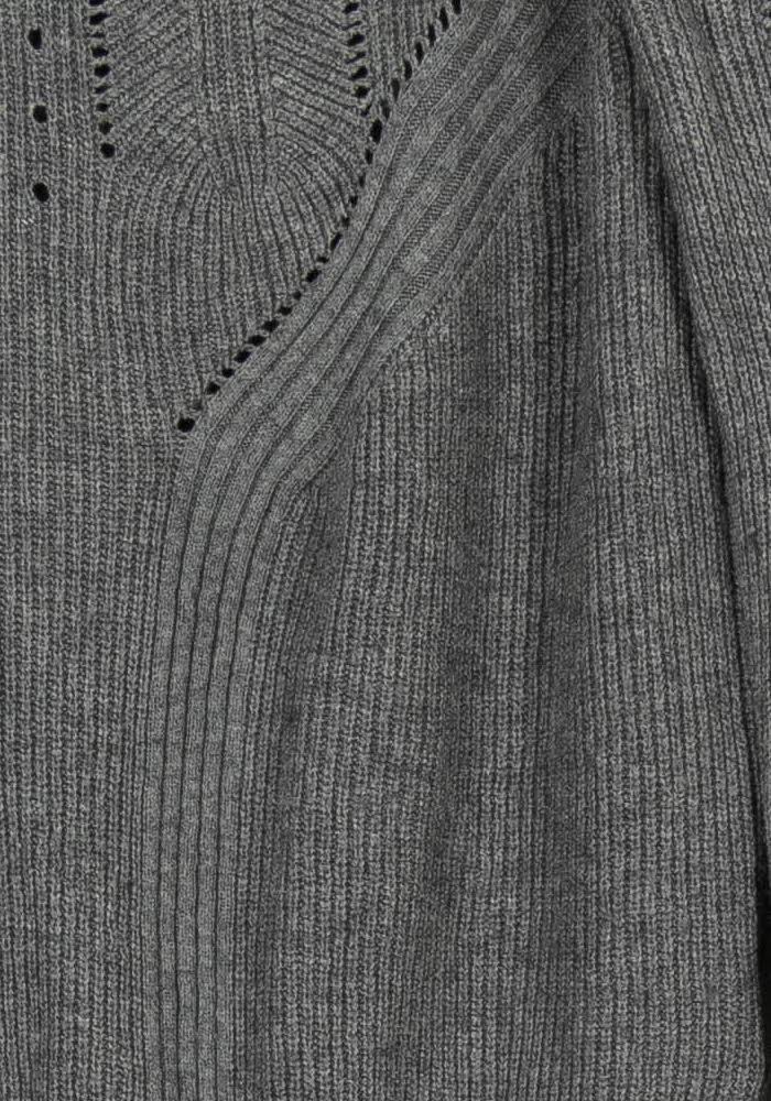 Pull Gris - Taille XS/34 de la marque IKKS | PARAD102371 - Vendu par Paradigme - Image 3