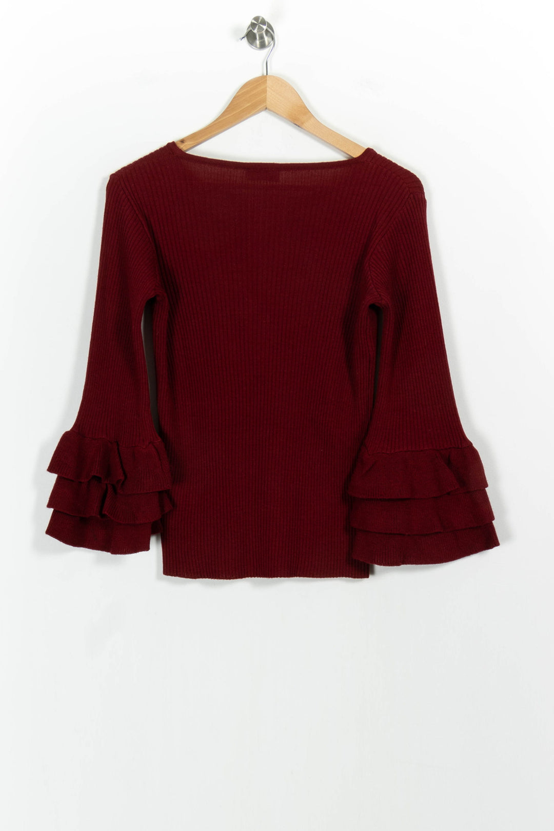 Pull Bordeaux - Taille L/40 de la marque Weill | PARAD102390 - Vendu par Paradigme - Image 4