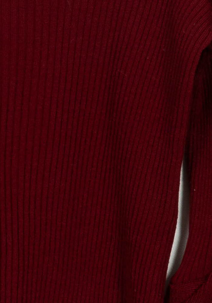 Pull Bordeaux - Taille L/40 de la marque Weill | PARAD102390 - Vendu par Paradigme - Image 3