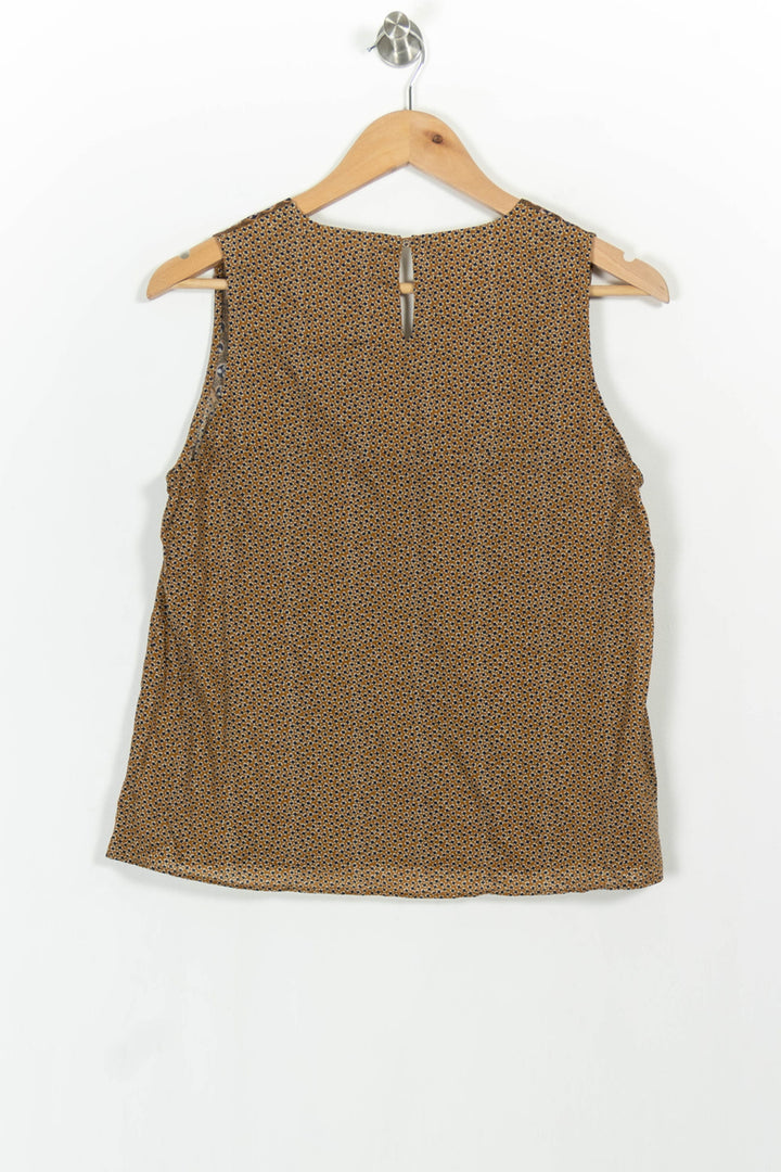 Débardeur Marron - Taille M/38 de la marque Chloé Stora | PARAD102394 - Vendu par Paradigme - Image 4