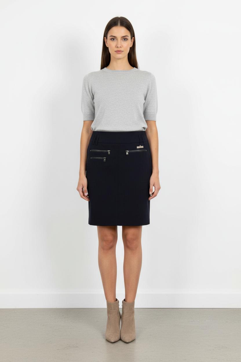 Jupe Crayon Noire - Taille M/38 de la marque One Step | PARAD102395 - Vendu par Paradigme - Image 1