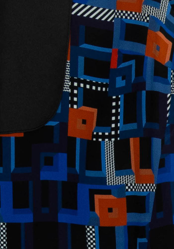 Blouse Bleu et Noir - Taille M/38 de la marque Longchamp | PARAD102396 - Vendu par Paradigme - Image 3