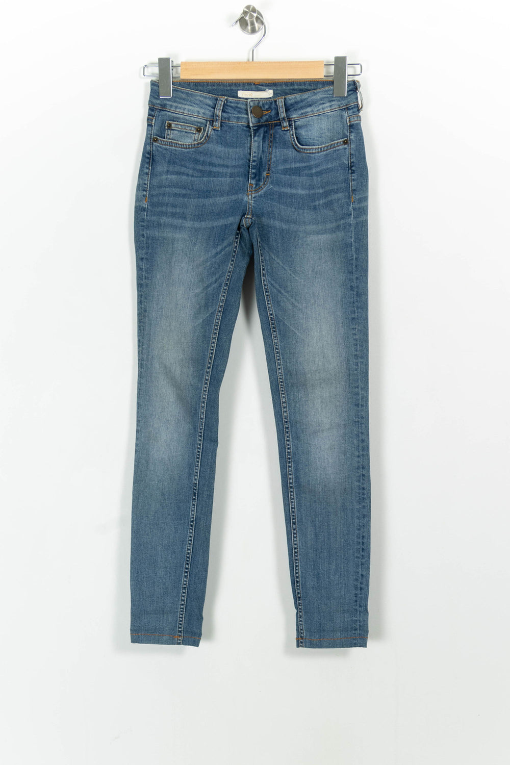 Jean Skinny Bleu - Taille S/36 de la marque Maje | PARAD102397 - Vendu par Paradigme - Image 2